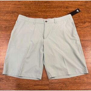 Adidas Ultimate 365 Hazy Green Performance Stretch Casual Golf Shorts Men 38x8.5